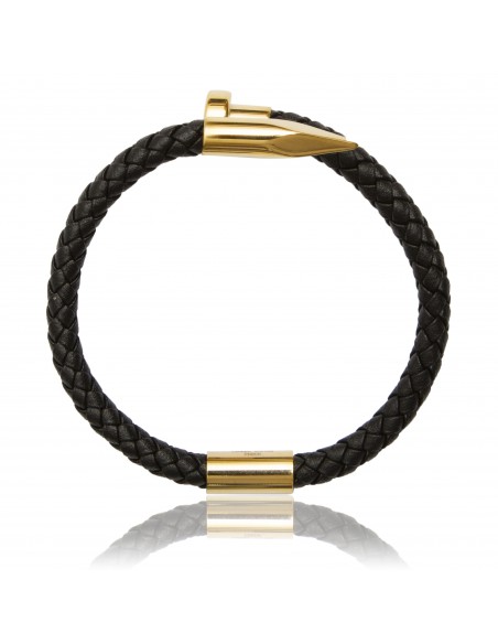 Bracelet Cuir Tressé