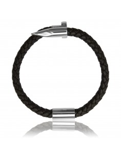 Bracelet Cuir Tressé