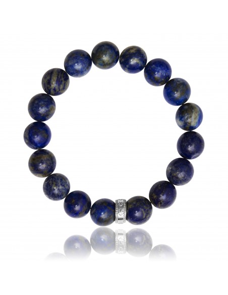 Bracelet 12 mm Lapiz Lazuli