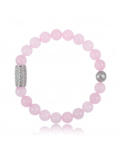 Bracelet Pink Quartz and...