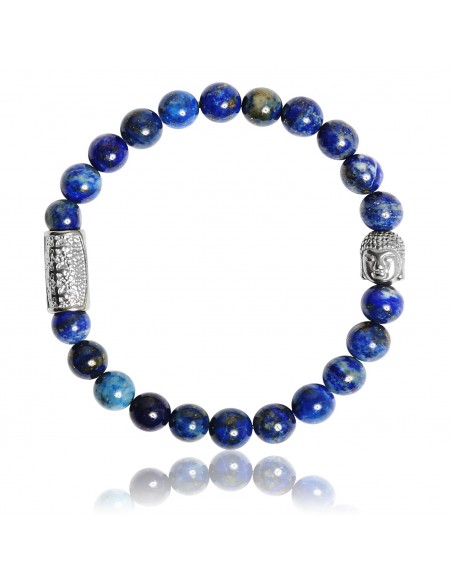 Bracelet Lapis Lazuli et Bouddha