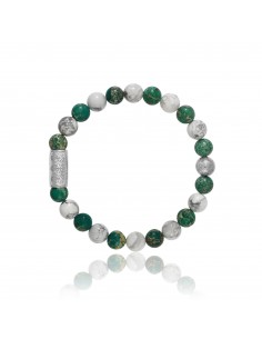 Bracelet 8mm Howlite /...